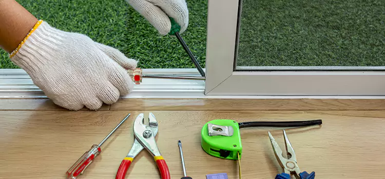 Sliding Door Track Replacement in Huntersville, NC